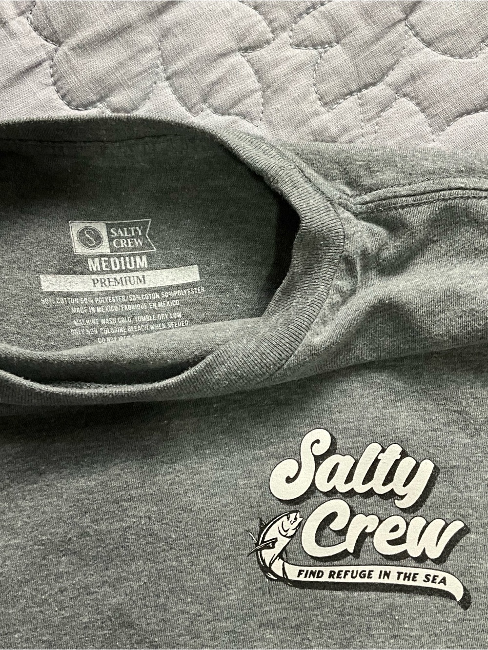 Lot Boys shirts size Medium Quicksilver, Rip curl, Billabong, Vans, Salty Crew - Picture 12 of 16